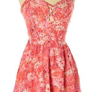 Summer Dress Size S, Guess Brand. Peach & White